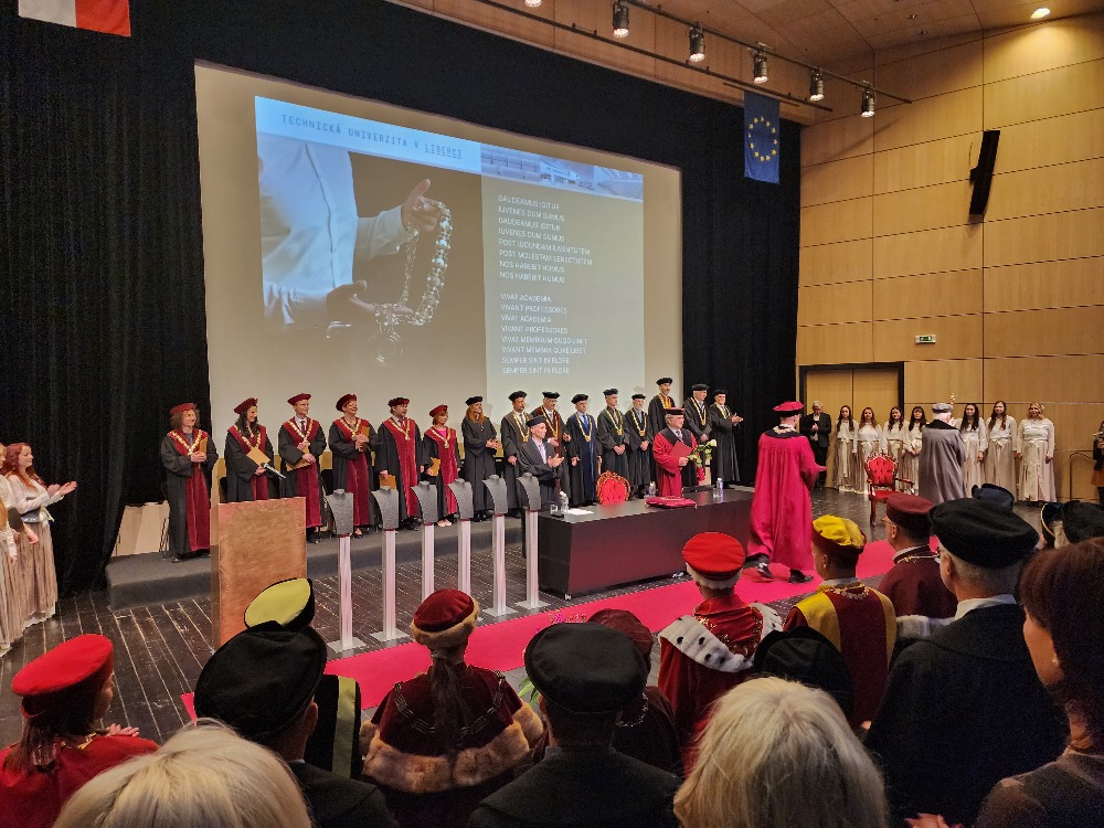 Jmenování nového rektora Technické univerzity Liberec