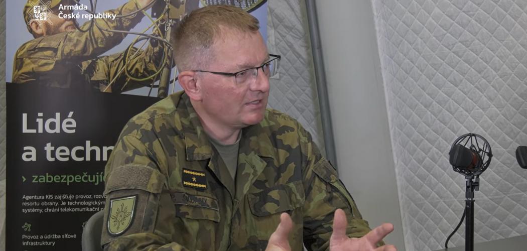 Signal Bečva: hostem ředitel Sekce KIS generál Petr Šnajdárek