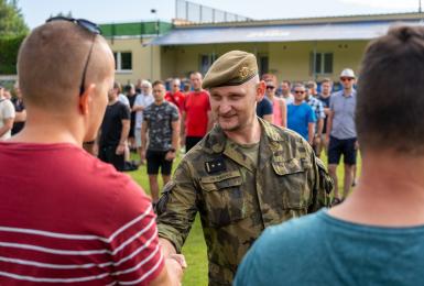 Sportovní den velitele Centra nasaditelných systémů: Den plný pohybu, přátelství a týmového ducha