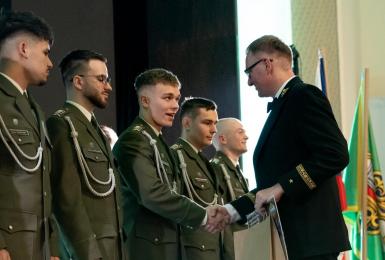 Slavnostní večer čety S4A v Sokolově