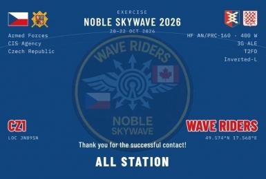 NOBLE SKYWAVE 2026: Technika vytváří možnosti. Schopnosti vytvářejí lidé.