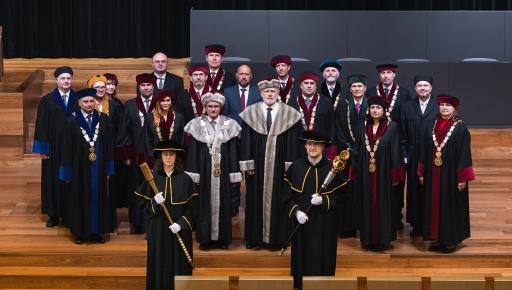 Zástupci spojovacího vojska se zúčastnili uvedeni profesora Michala Lošťáka do funkce rektora ČZU